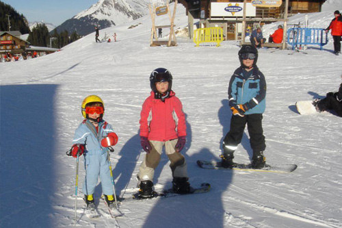 Kleinkinderen in Bretaye